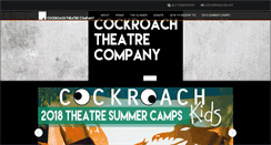 Desktop Screenshot of cockroachtheatre.com