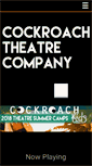 Mobile Screenshot of cockroachtheatre.com